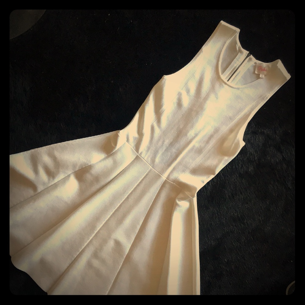 Short white Parker dress